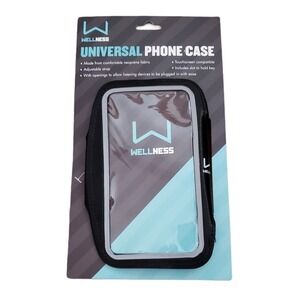 Universal Phone Case Arm Band. Touchstone Compatible. Slot to hold Key.